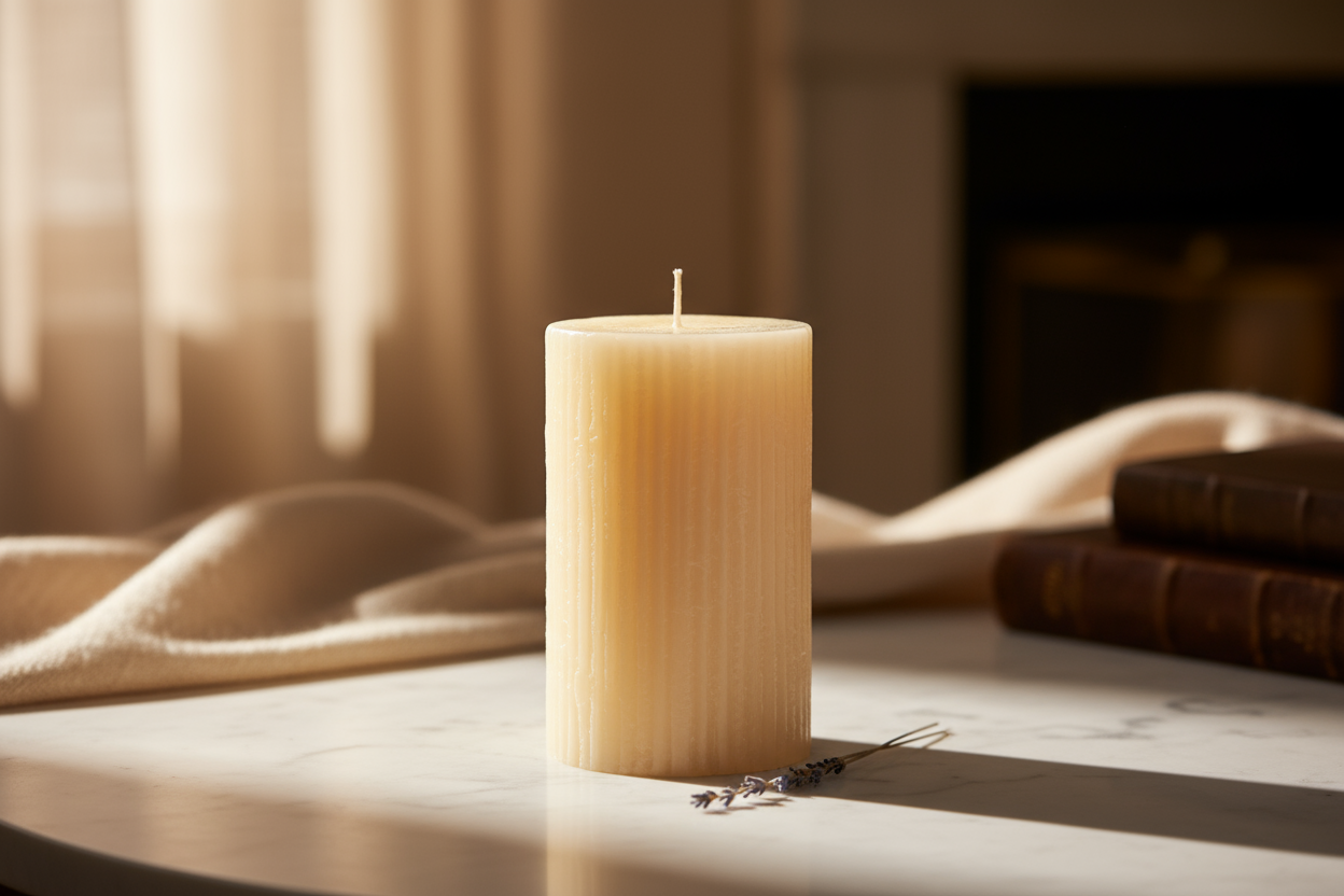 Vanilla Dream Pillar Candle